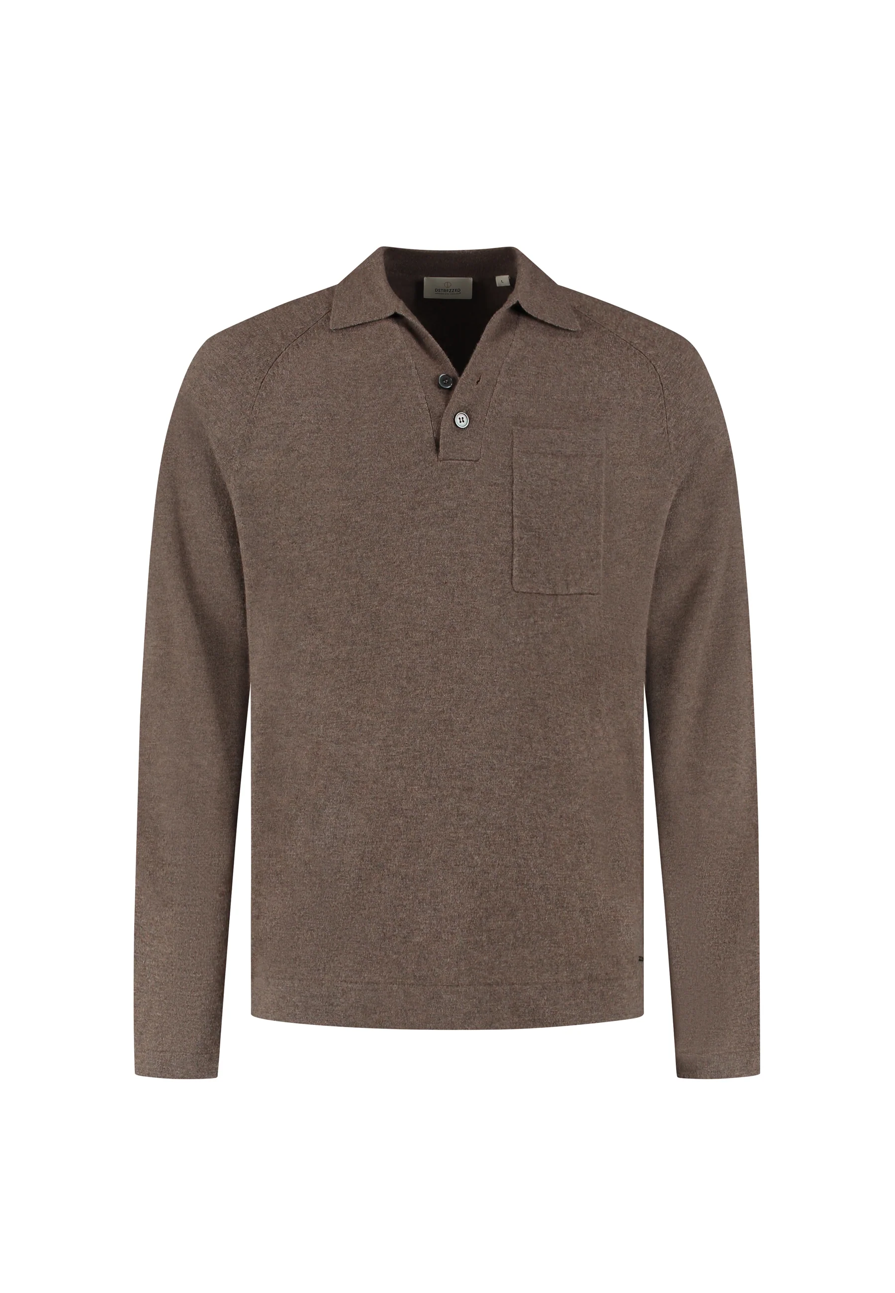 Polo's lange mouw bruin Dstrezzed - Image 2