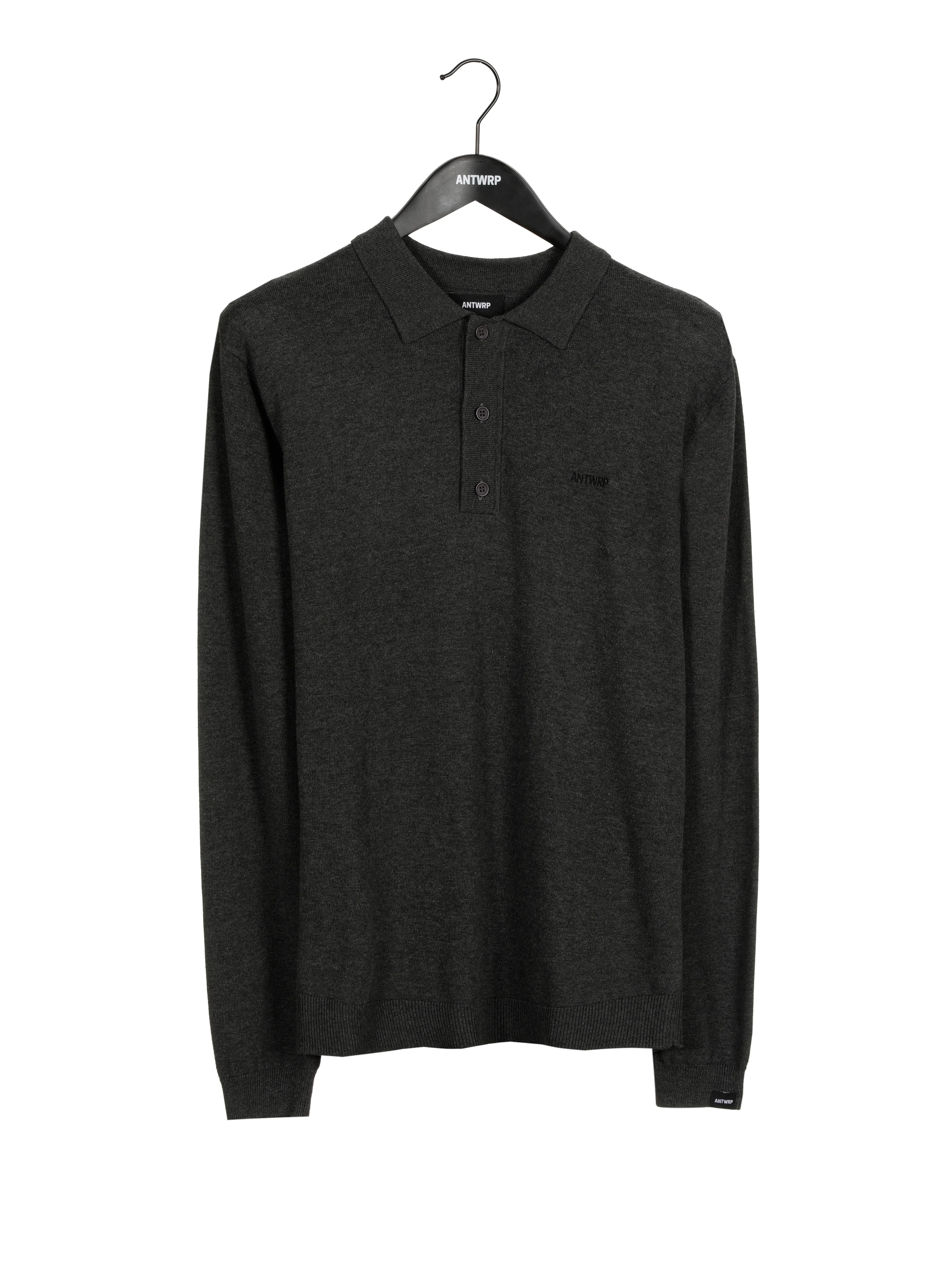 Polo's lange mouw grijs ANTWRP
