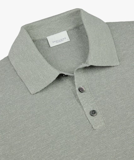 Polo's lange mouw grijs Profuomo - Image 2