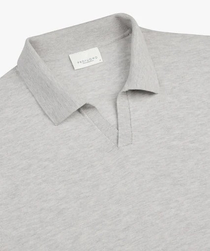 Polo's lange mouw grijs Profuomo - Image 2
