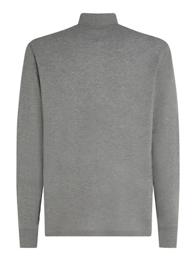 Polo's lange mouw grijs Tommy Hilfiger - Image 4