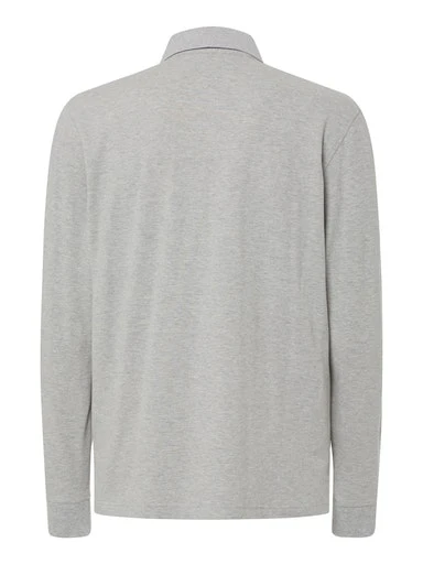 Polo's lange mouw grijs Tommy Hilfiger - Image 5