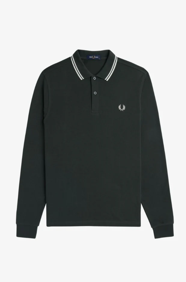 Polo's lange mouw groen Fred Perry - Image 3