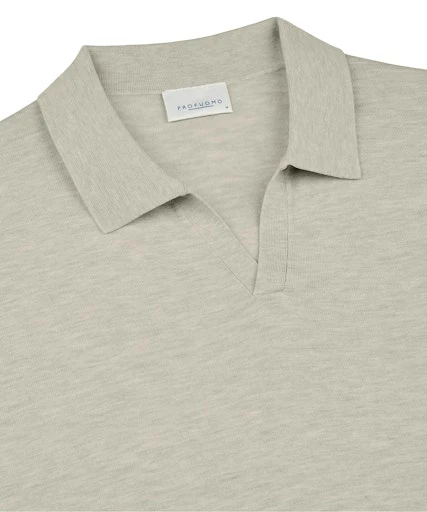Polo's lange mouw groen Profuomo - Image 2