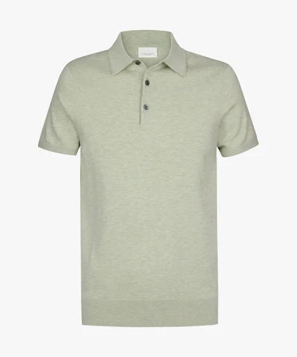 Polo's lange mouw groen Profuomo