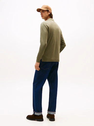 Polo's lange mouw groen Tommy Hilfiger - Image 2