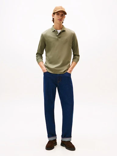 Polo's lange mouw groen Tommy Hilfiger - Image 3