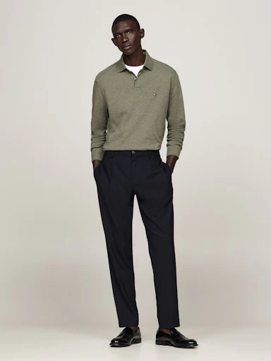 Polo's lange mouw groen Tommy Hilfiger - Image 11