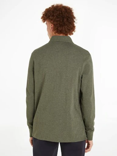 Polo's lange mouw groen Tommy Hilfiger - Image 2