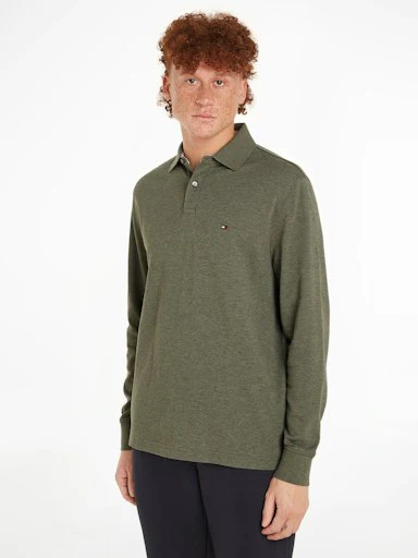 Polo's lange mouw groen Tommy Hilfiger - Image 7