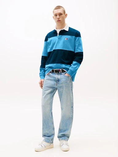Polo's lange mouw multicolor Tommy Jeans - Image 3
