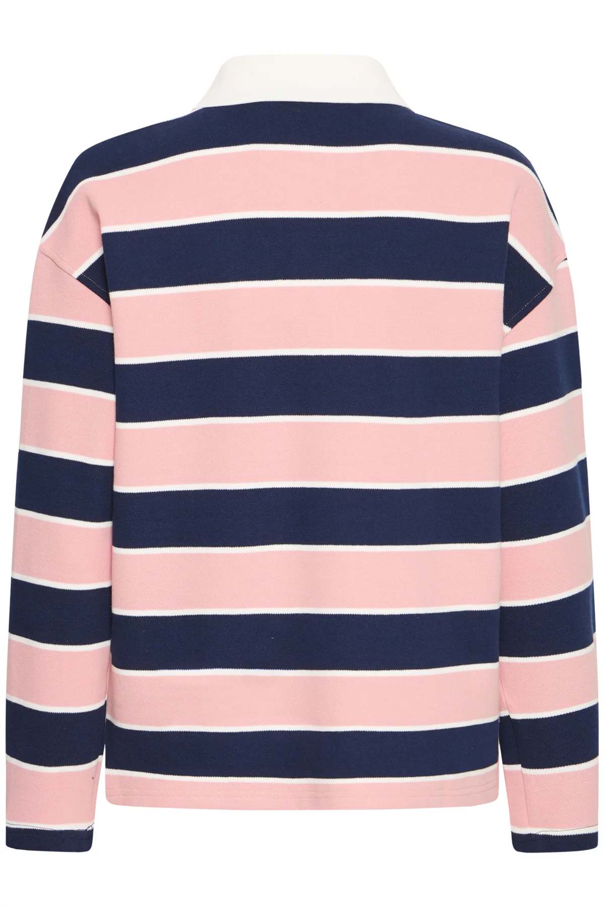 Polo's lange mouw navy Pulz Jeans - Image 4