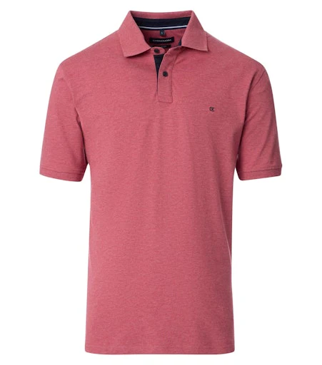 Polo's lange mouw rood Casa Moda