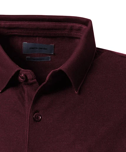 Polo's lange mouw rood Pierre Cardin - Image 3