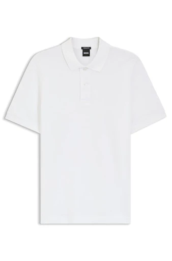 Polo's korte mouw wit Boss Men Black