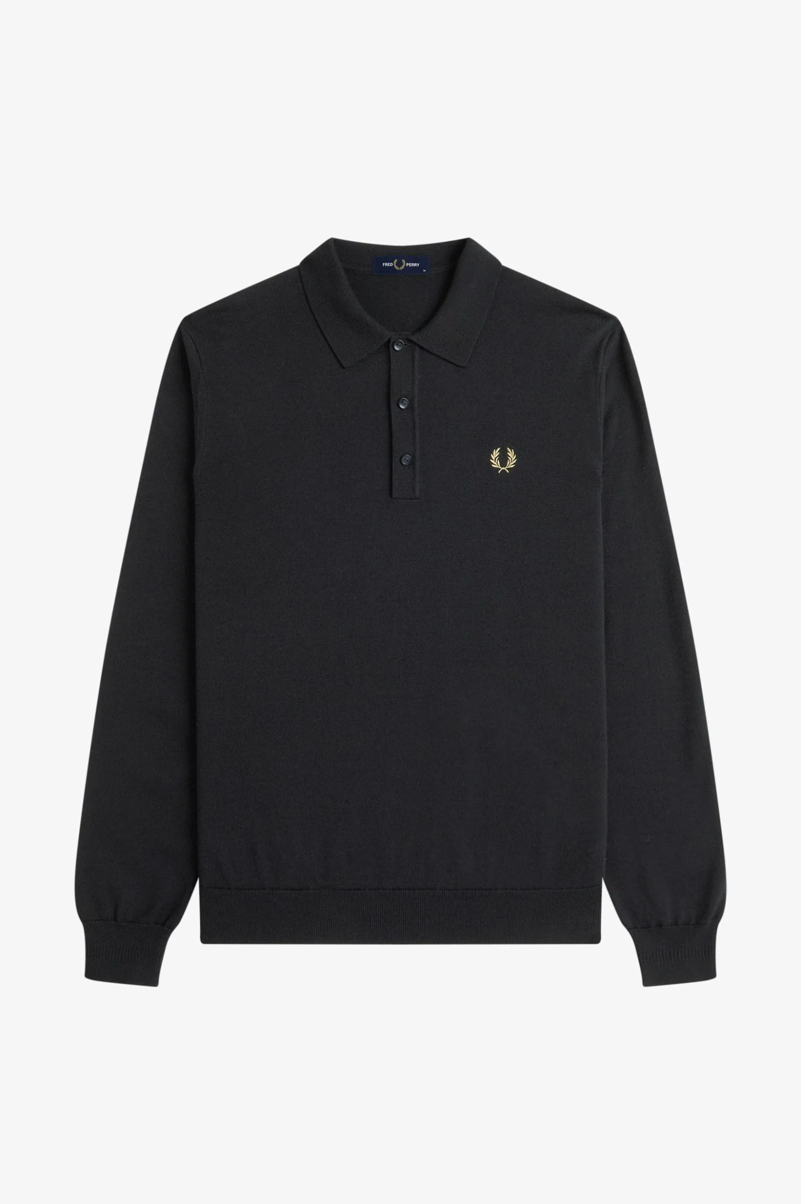 Polo's lange mouw zwart Fred Perry - Image 3