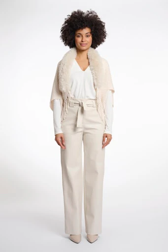 Poncho's beige Rino&Pelle - Image 4