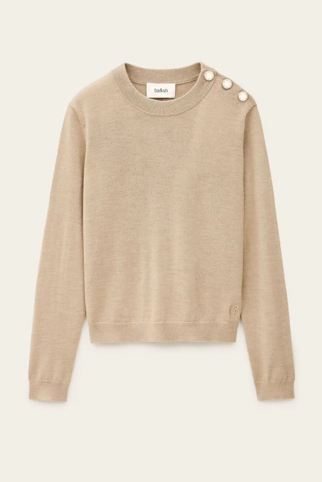 Pulls beige ba&sh - Image 2
