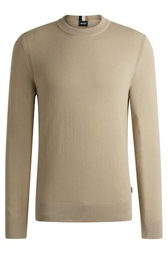 Pulls beige Boss Men Black