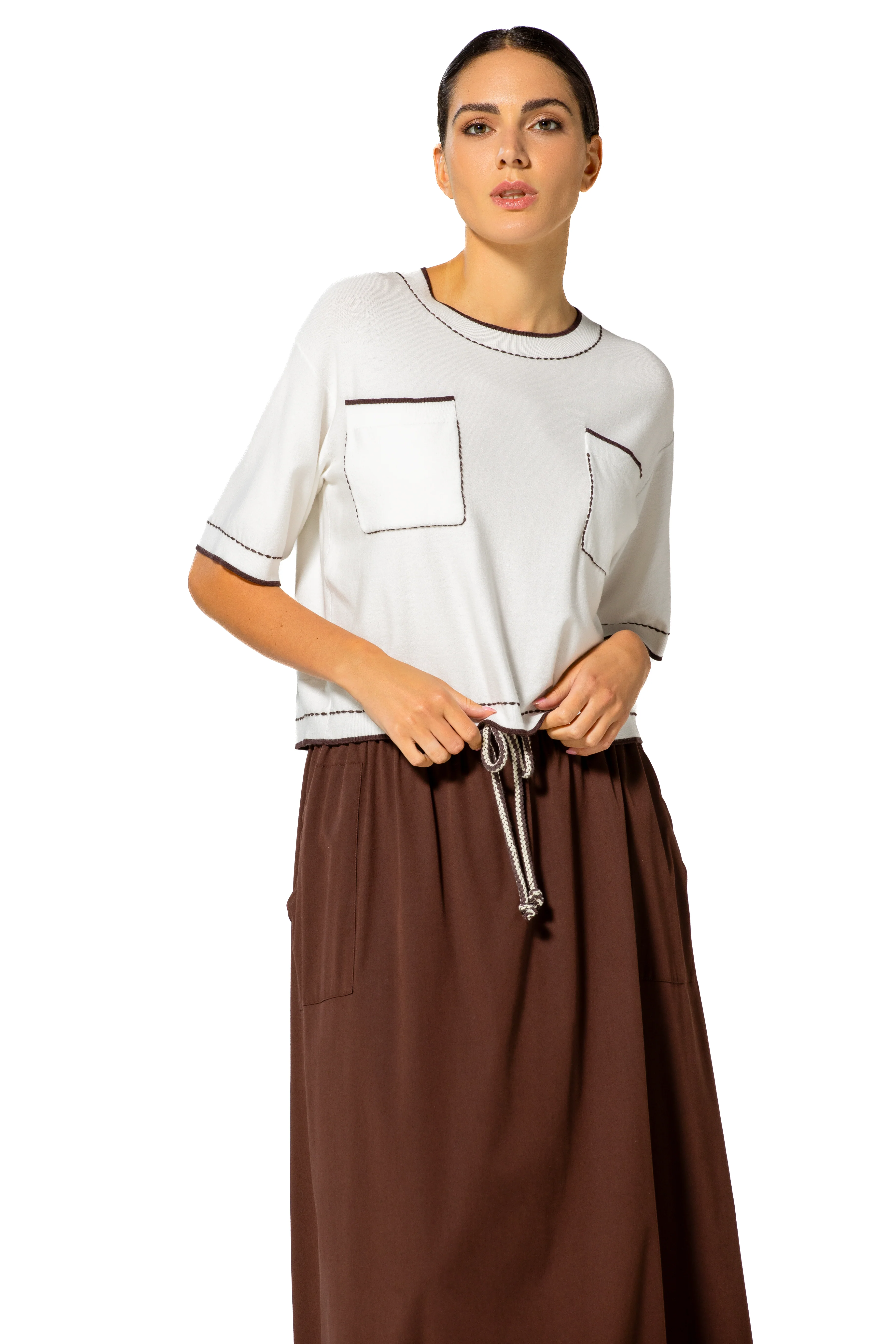 Pulls beige Caroline Biss