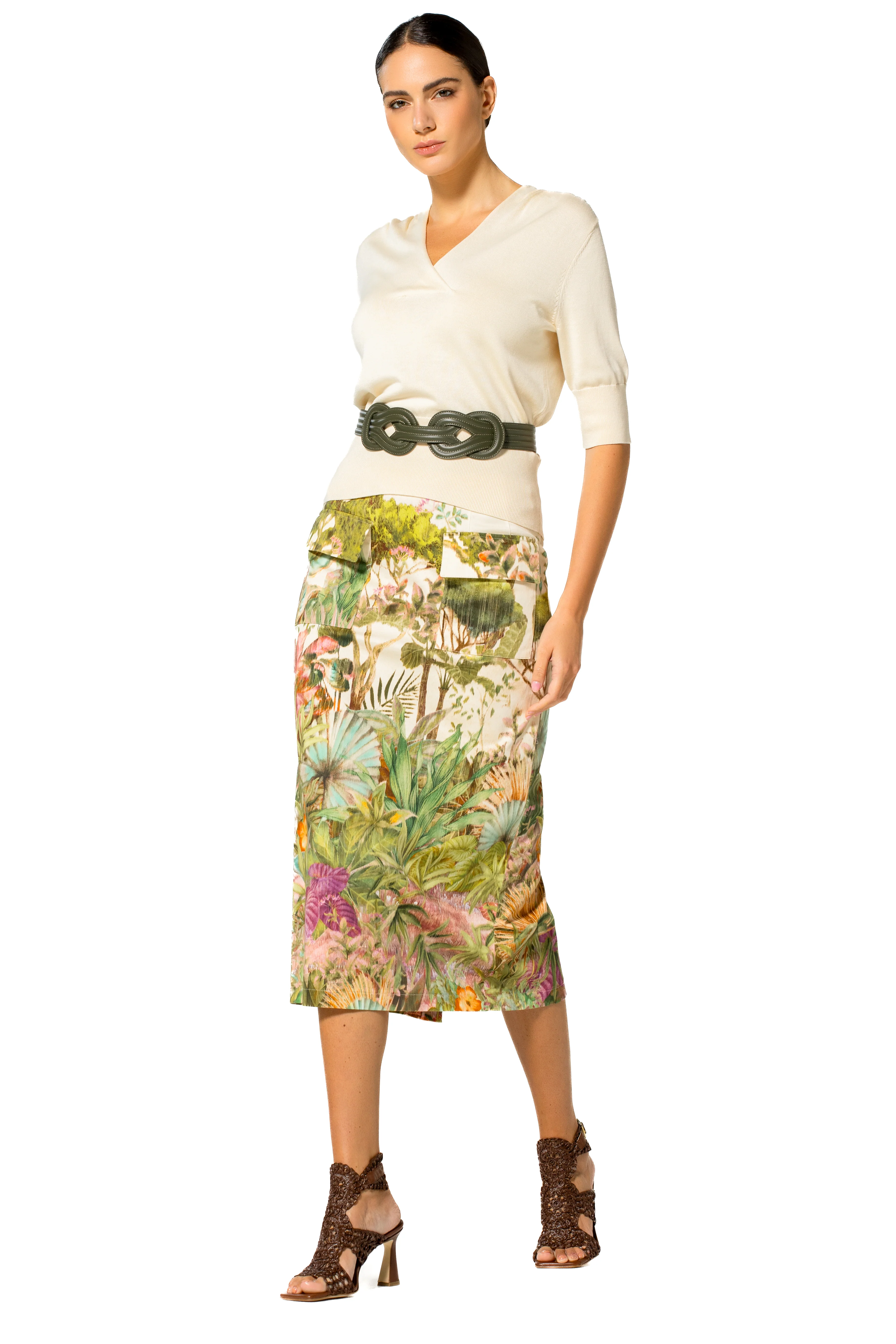 Pulls beige Caroline Biss - Image 3