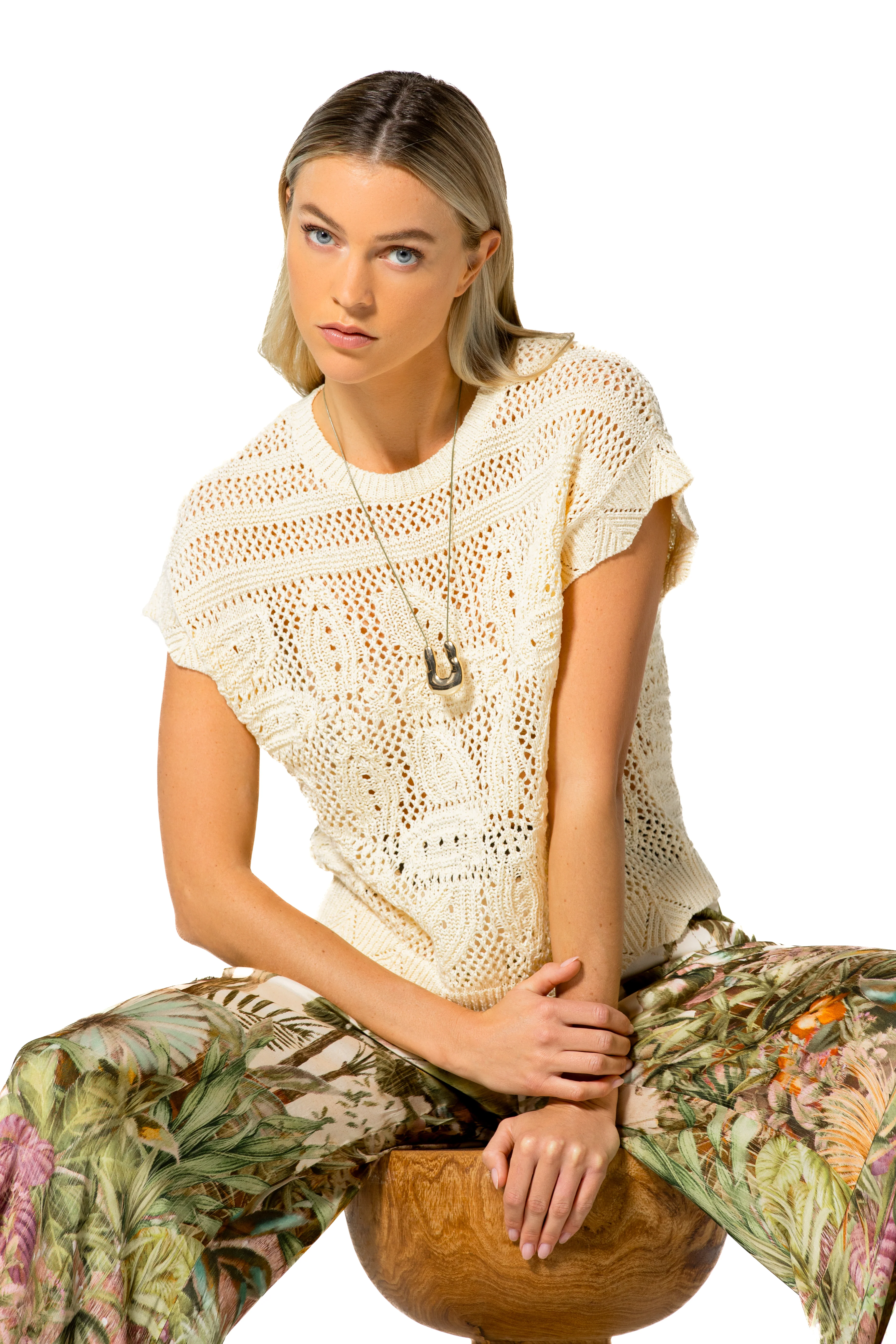 Pulls beige Caroline Biss
