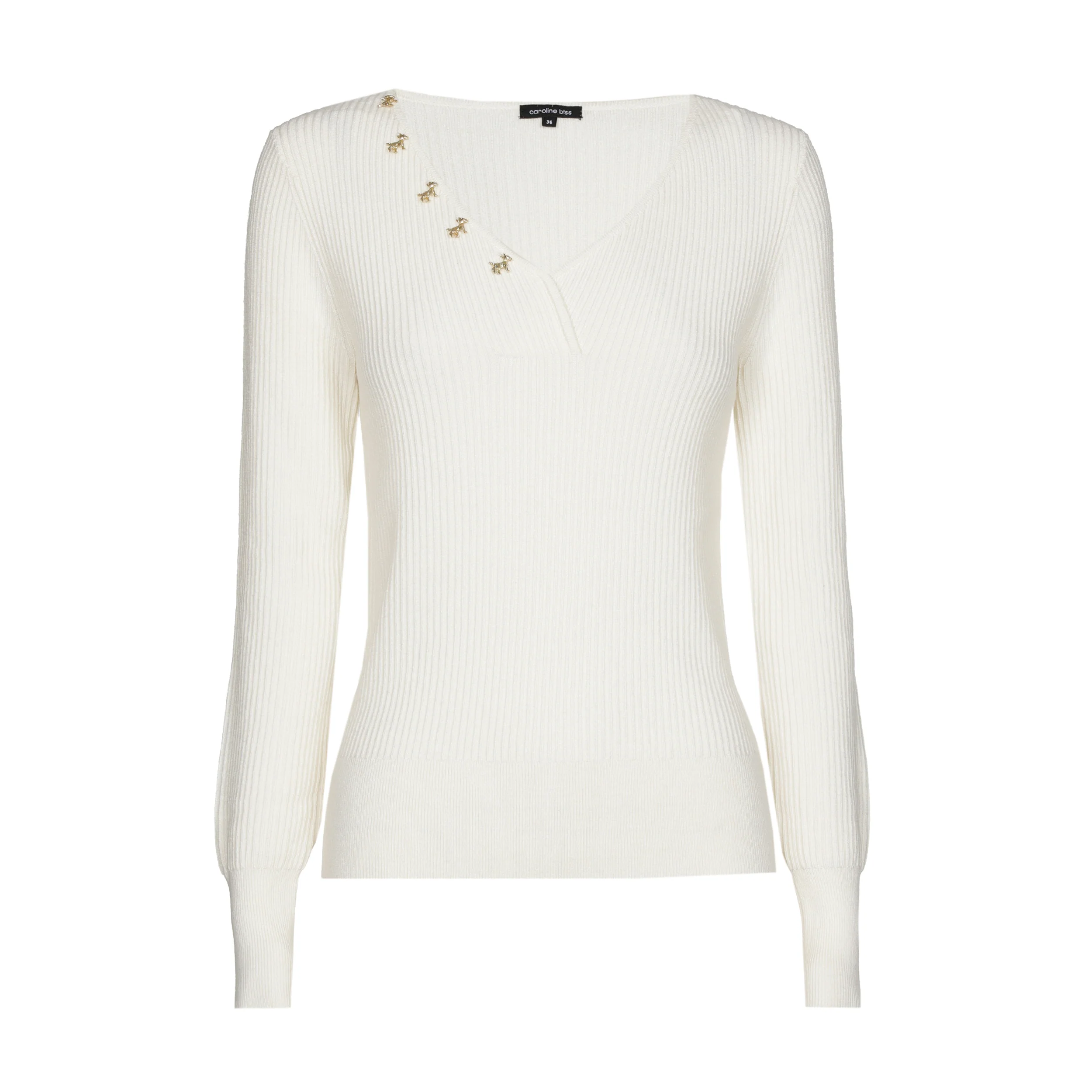 Pulls beige Caroline Biss - Image 2