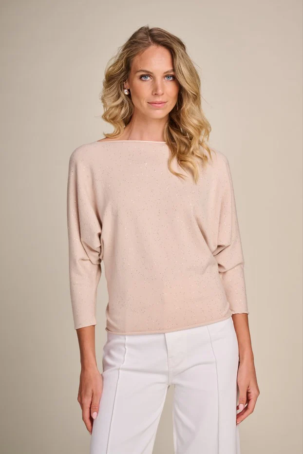 Pulls beige Due Amanti - Image 3