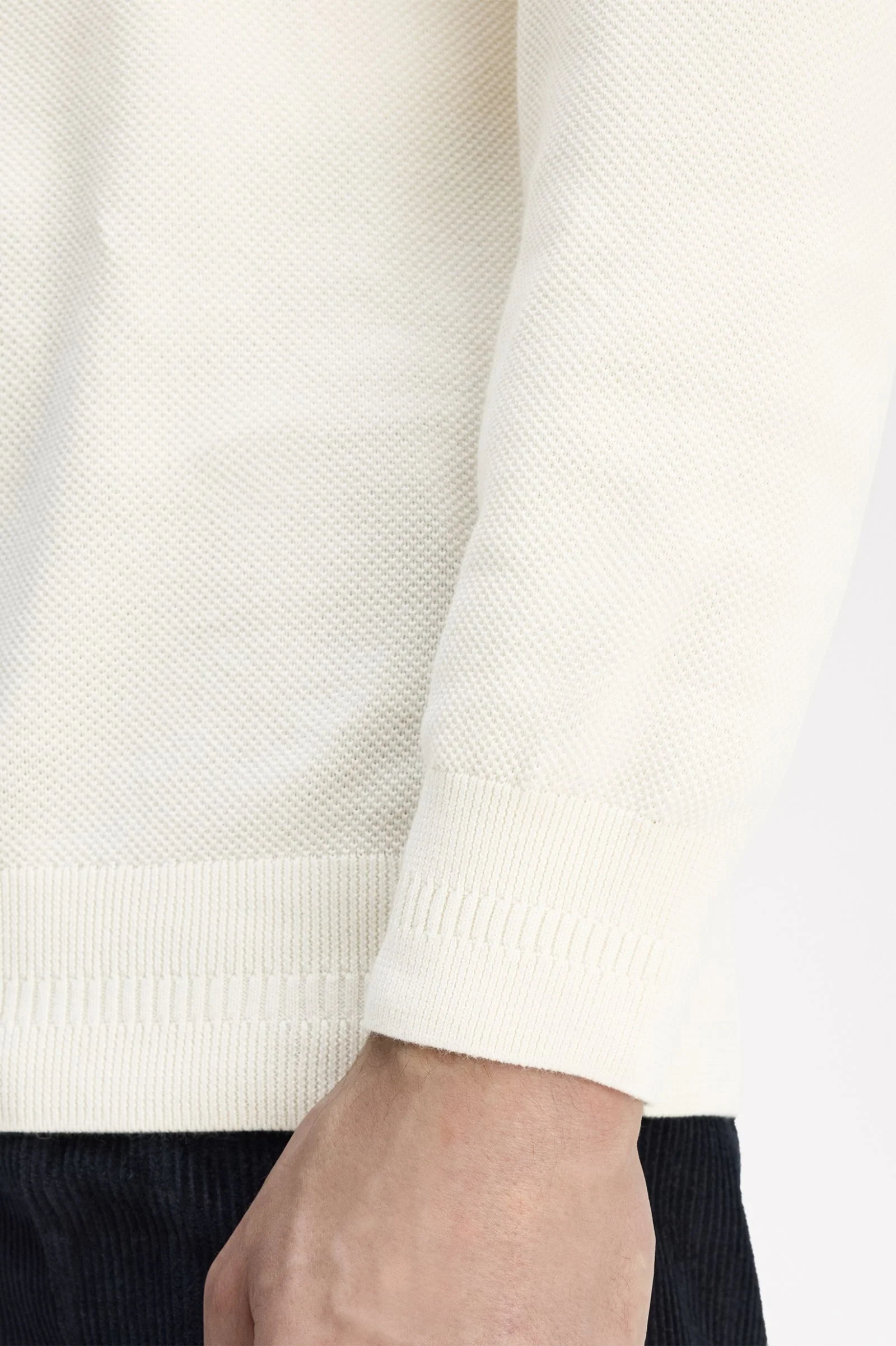 Pulls beige Fred Perry - Image 4