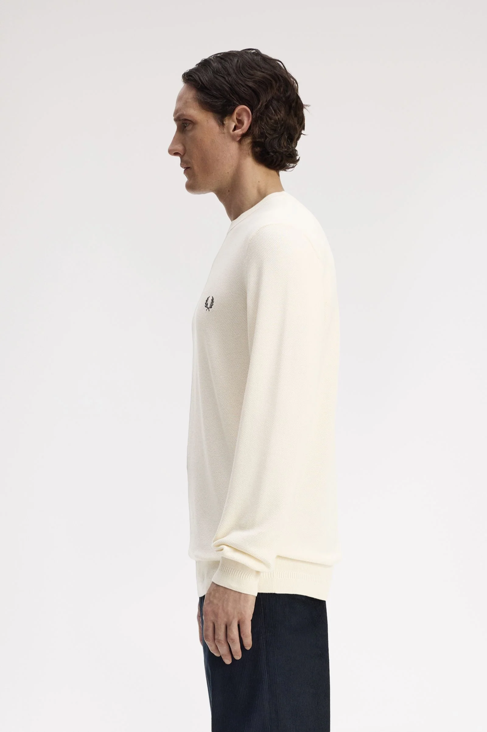 Pulls beige Fred Perry - Image 5