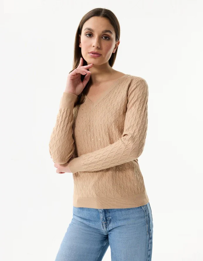 Pulls beige Léo & Ugo