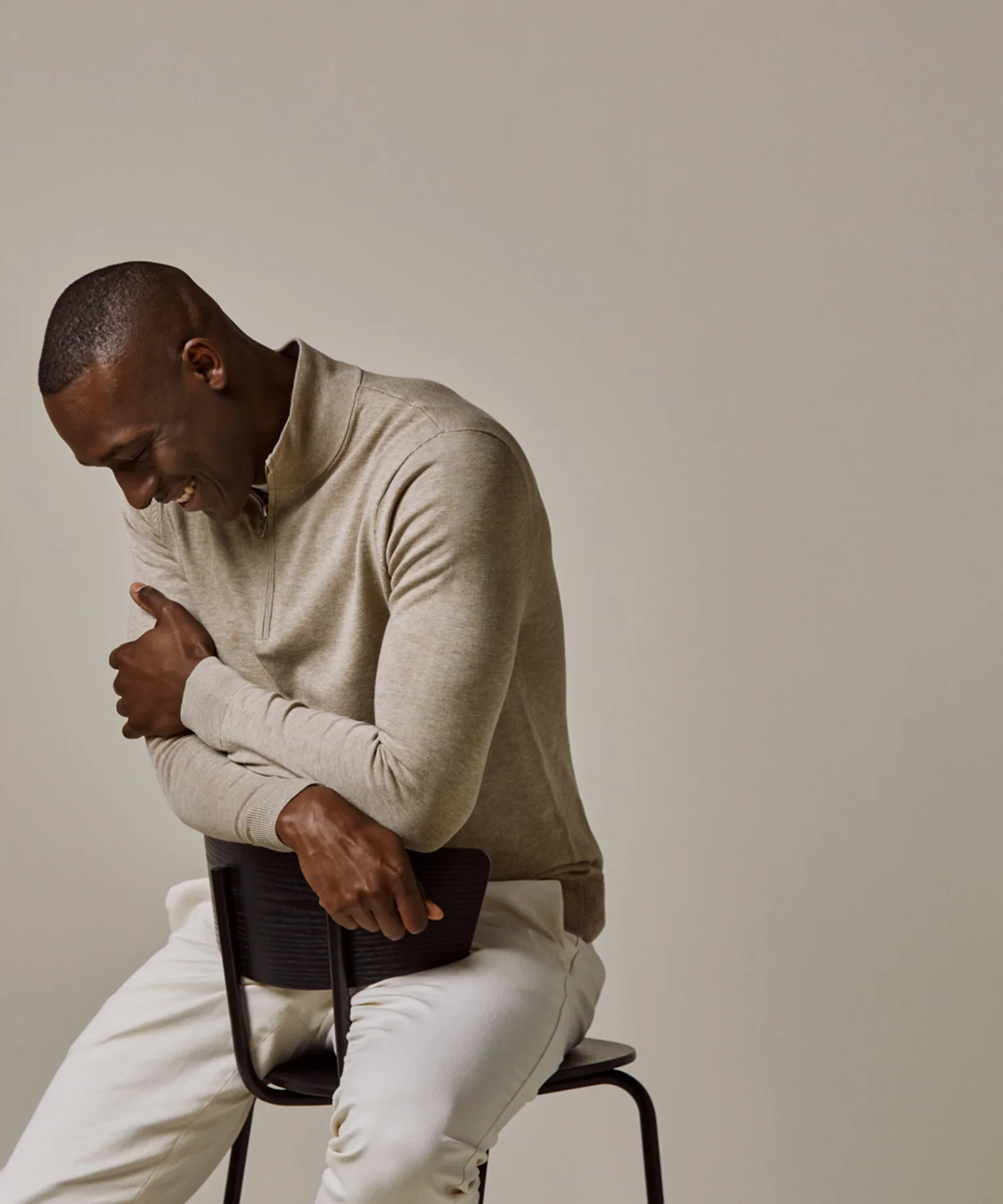 Pulls beige Profuomo