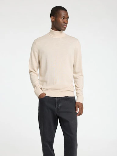 Pulls beige Selected HOMME - Image 2