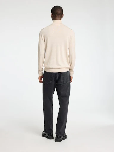 Pulls beige Selected HOMME - Image 3