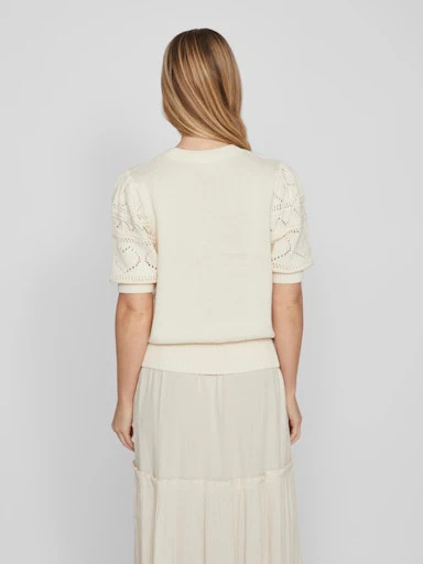 Pulls beige VILA - Image 5