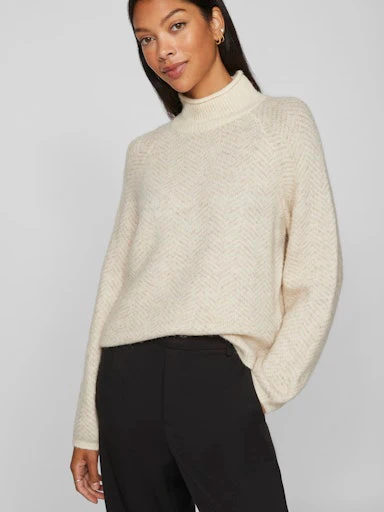 Pulls beige VILA - Image 6