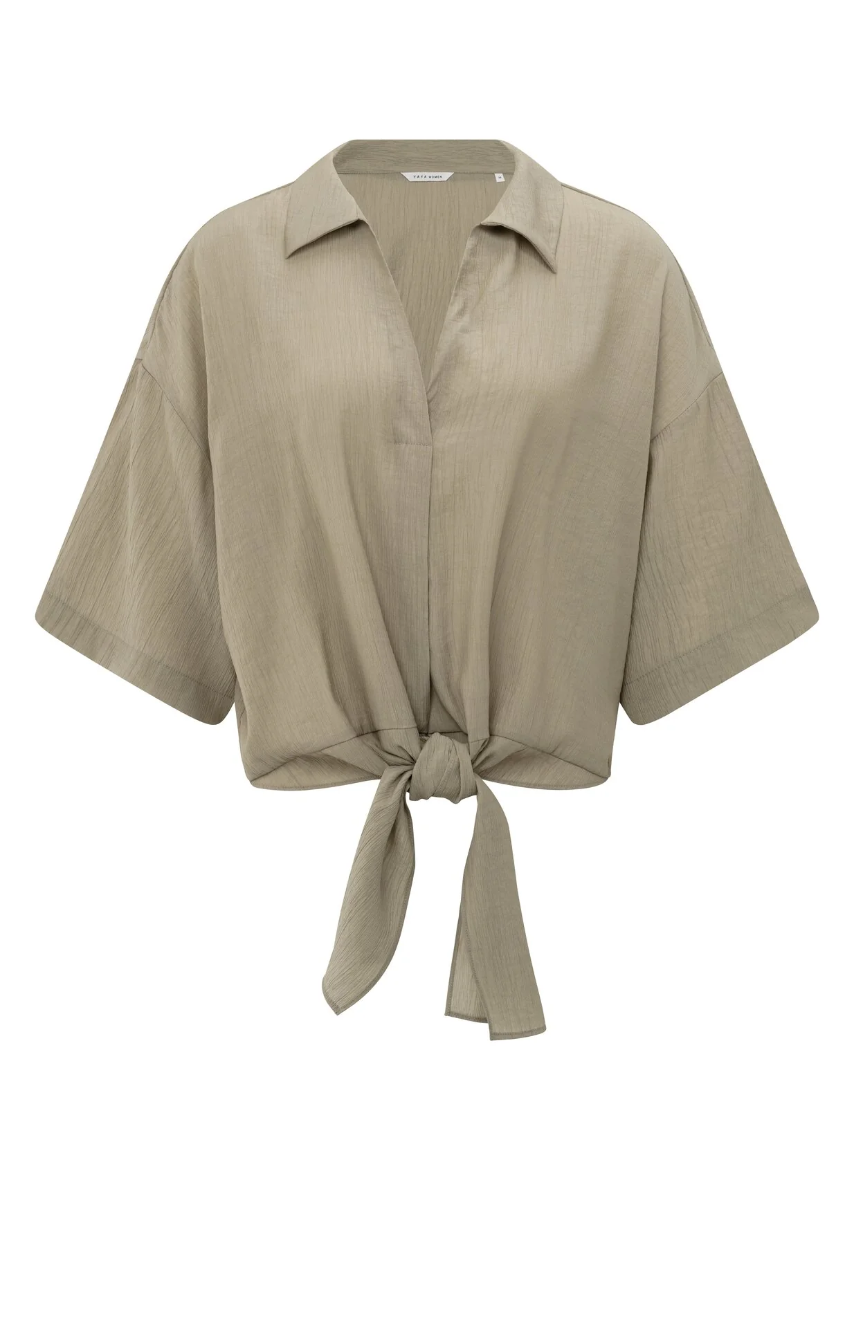 Blouses korte mouw bruin YAYA - Image 3