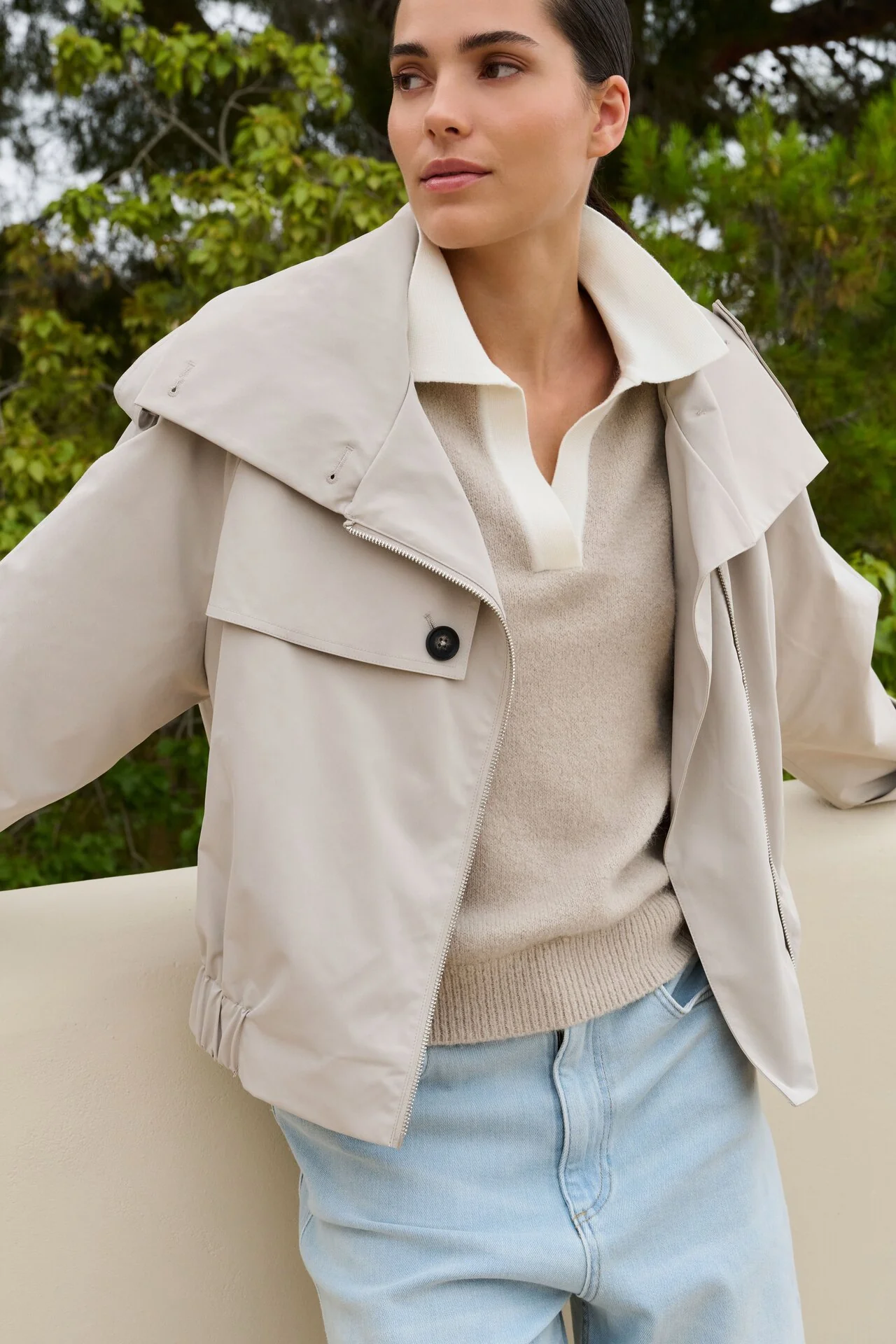 Pulls beige YAYA