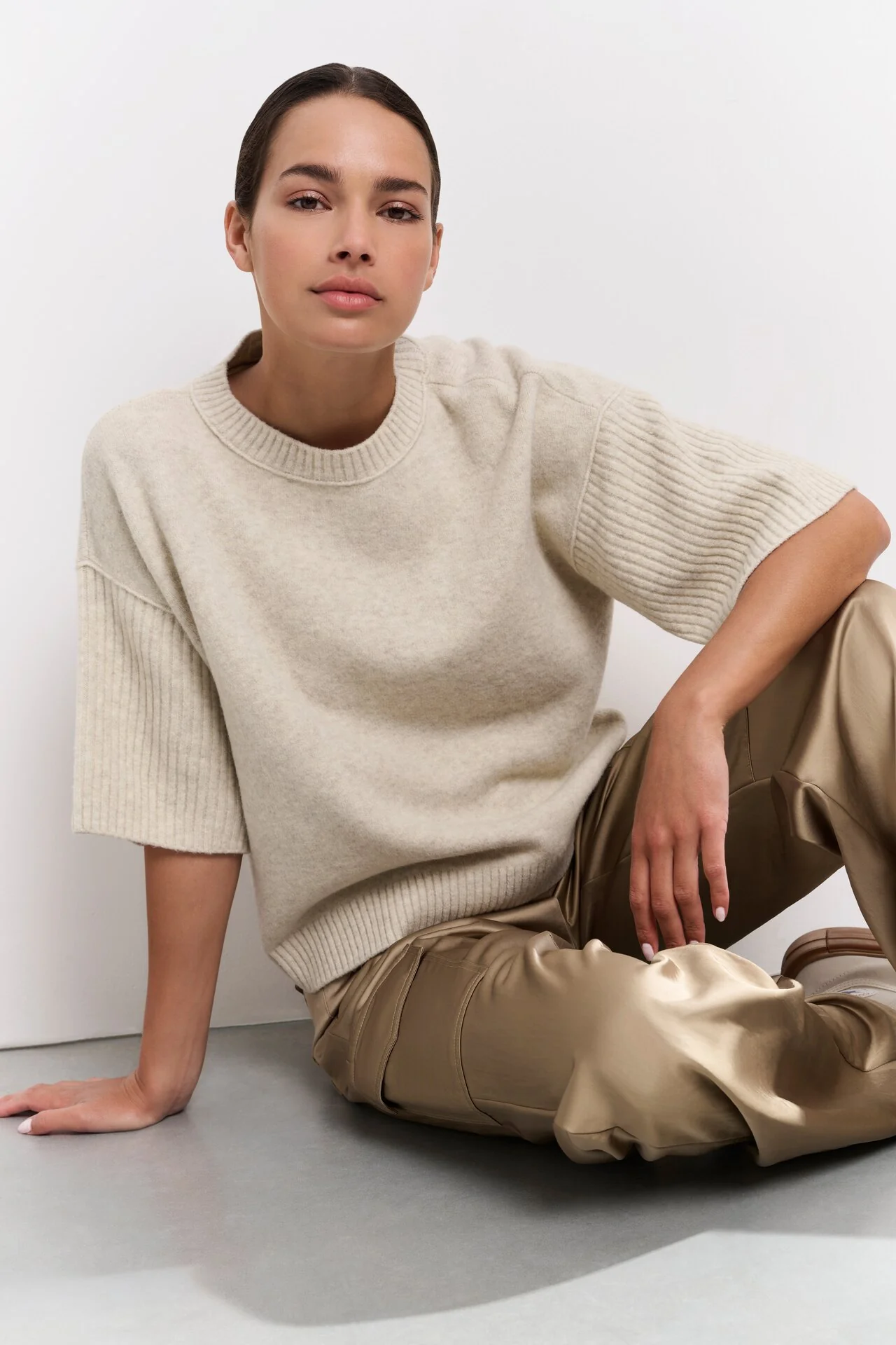 Pulls beige YAYA