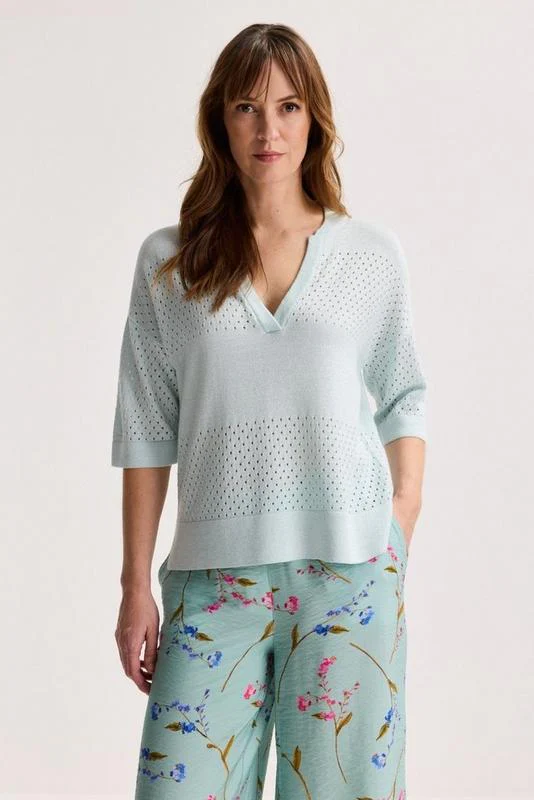 Pulls blauw Améline
