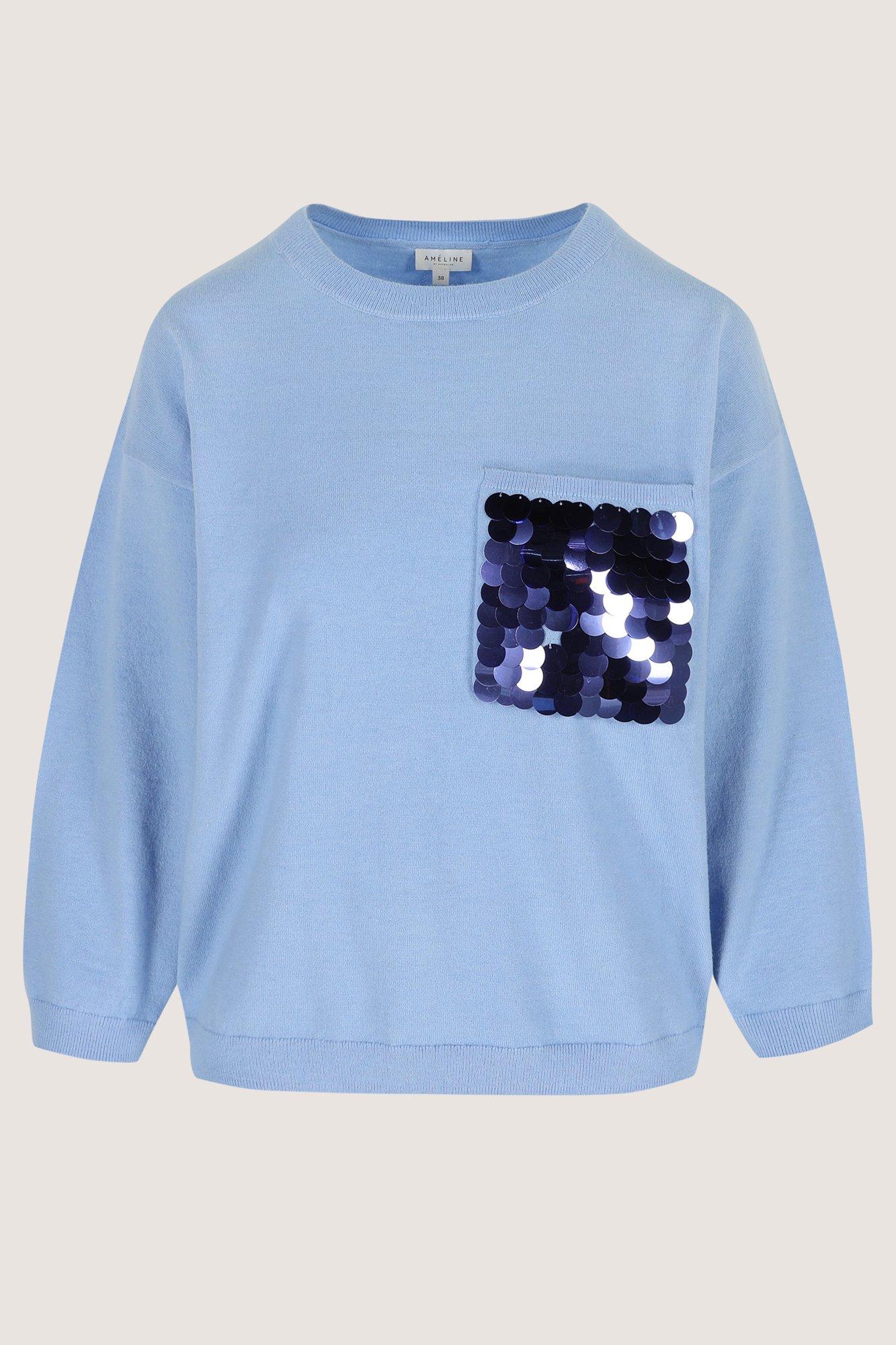 Pulls blauw Améline - Image 4