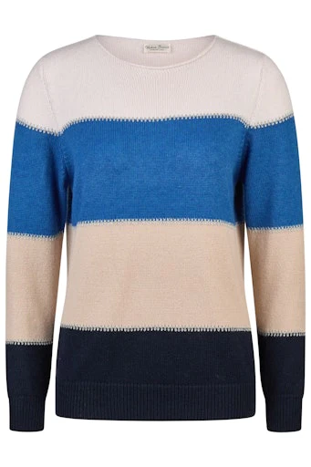 Pulls blauw Barbara Lebek