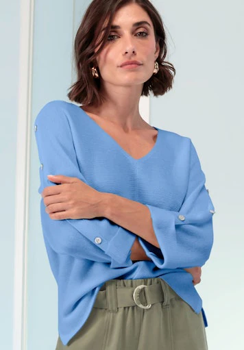 Pulls blauw Bianca