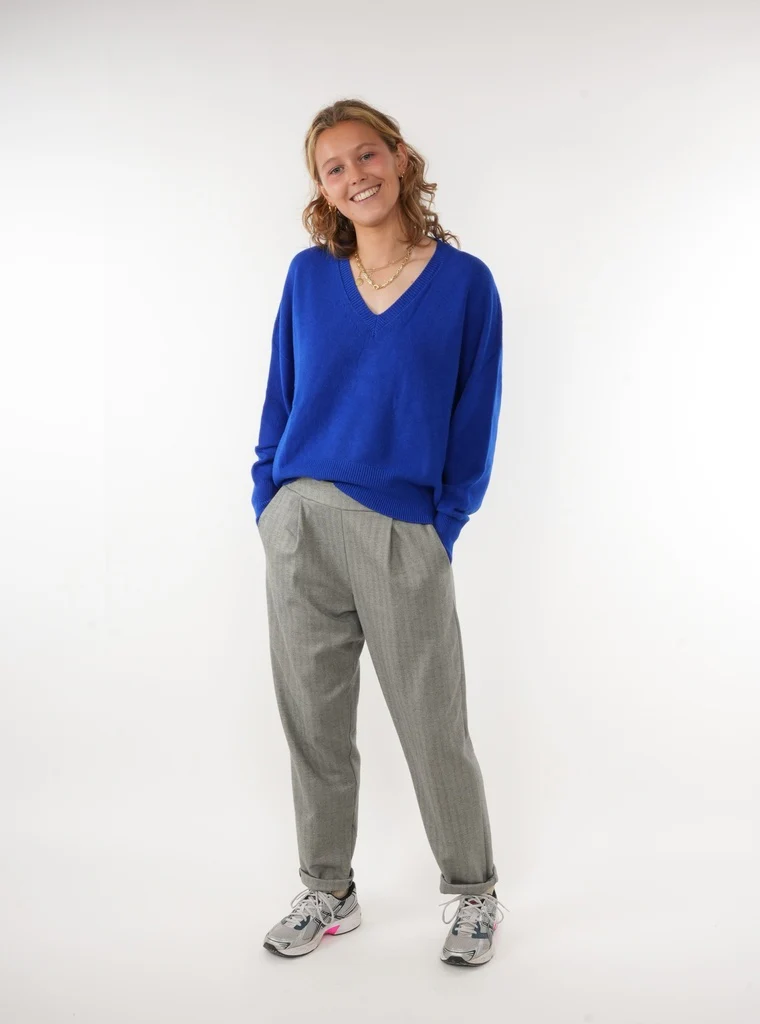 Pulls blauw BLACK ROSE