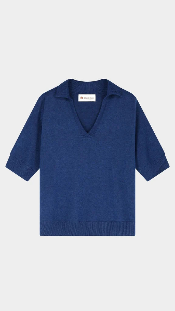 Pulls blauw BLACK ROSE
