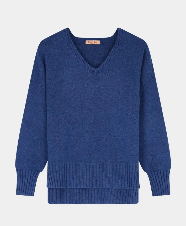Pulls blauw BLACK ROSE