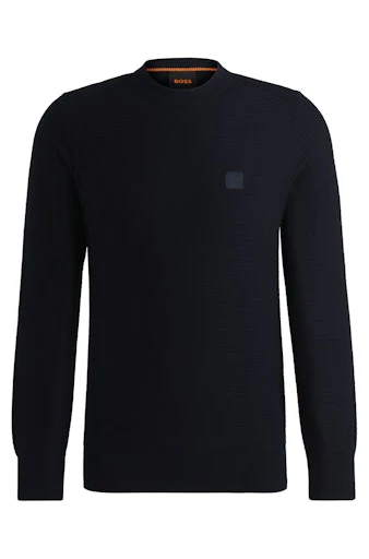 Pulls blauw Boss Men Black
