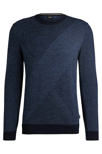 Pulls blauw Boss Men Black