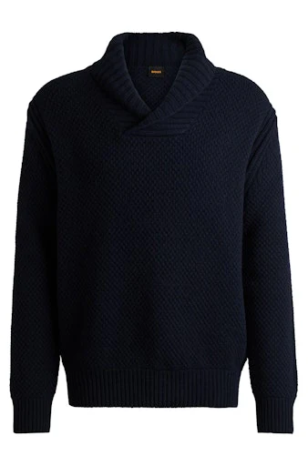 Pulls blauw Boss Men Black