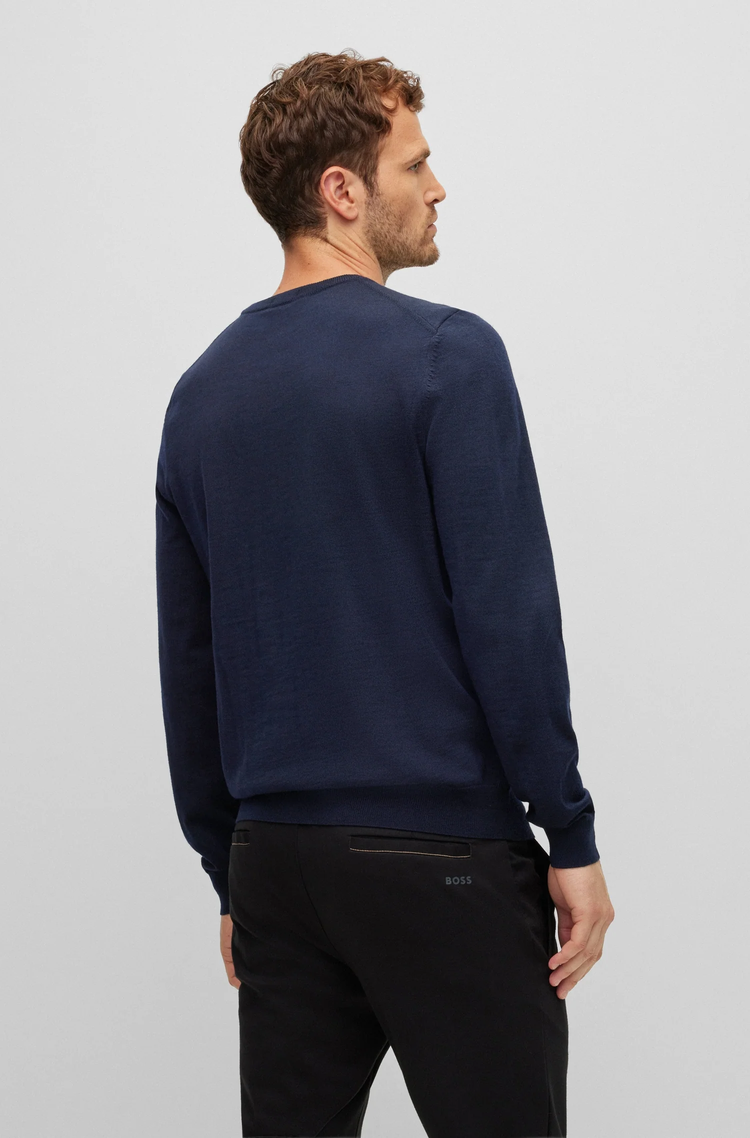 Pulls blauw Boss Men Black - Image 11